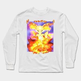 Magical fire fox Long Sleeve T-Shirt